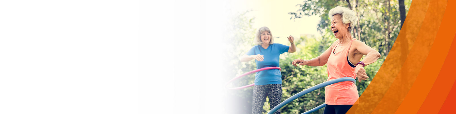 two older women hulahooping