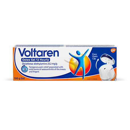 Voltaren Osteo Gel 12 Hourly for knee pain Voltaren Osteo Gel 12 Hourly for knee pain