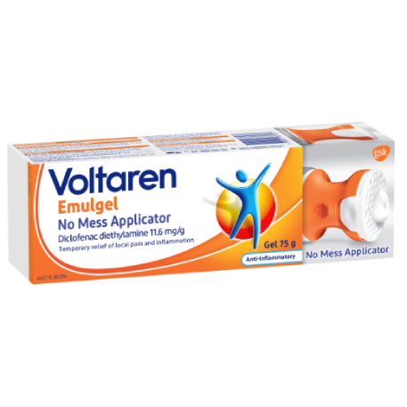 Voltaren Emulgel being applied to hand