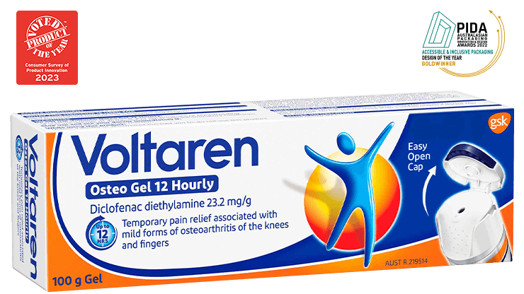 Packshot Voltaren Osteo Gel 12 Hourly