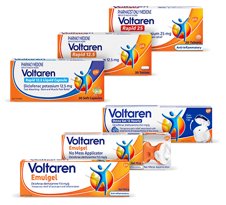 Voltaren Rapid Pain Relief Tablets