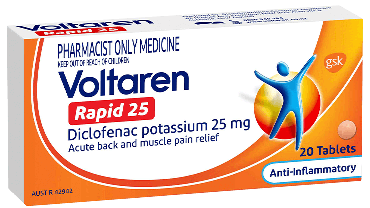 Voltaren for on sale back pain