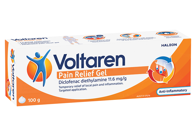 Packshot Voltaren Pain Relief Gel