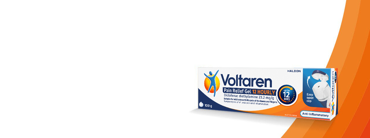 Packshot of Voltaren Pain Relief Gel 12 Hourly
